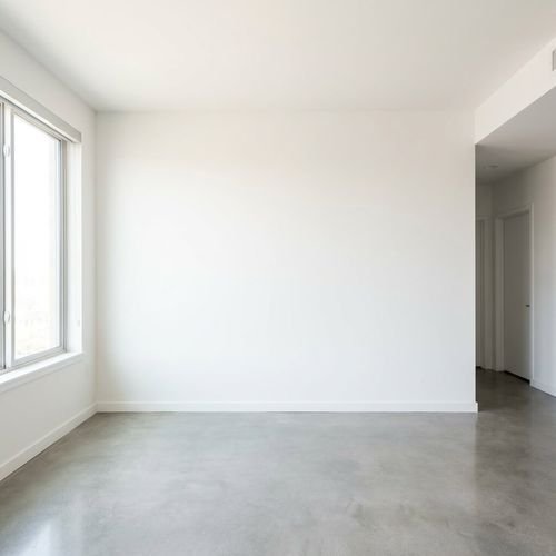 Parede aparentemente limpa e sem defeitos